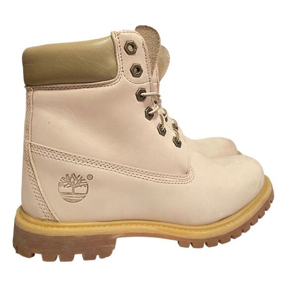 Women’s TIMBERLAND BOOTS Bone Color |Size: 7.5| - Picture 1 of 12